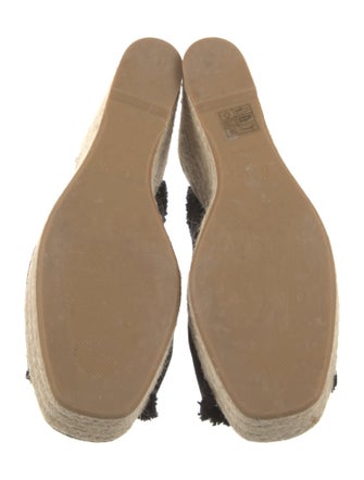 Castañer Canvas Raw-Edge Trim Espadrilles