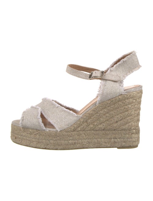 Castañer Canvas Glitter Accents Espadrilles