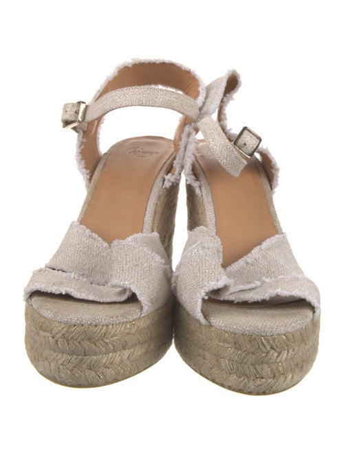 Castañer Canvas Glitter Accents Espadrilles