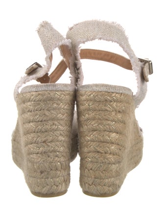 Castañer Canvas Glitter Accents Espadrilles