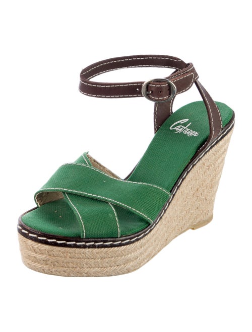 Castañer Canvas Whipstitch Trim Espadrilles