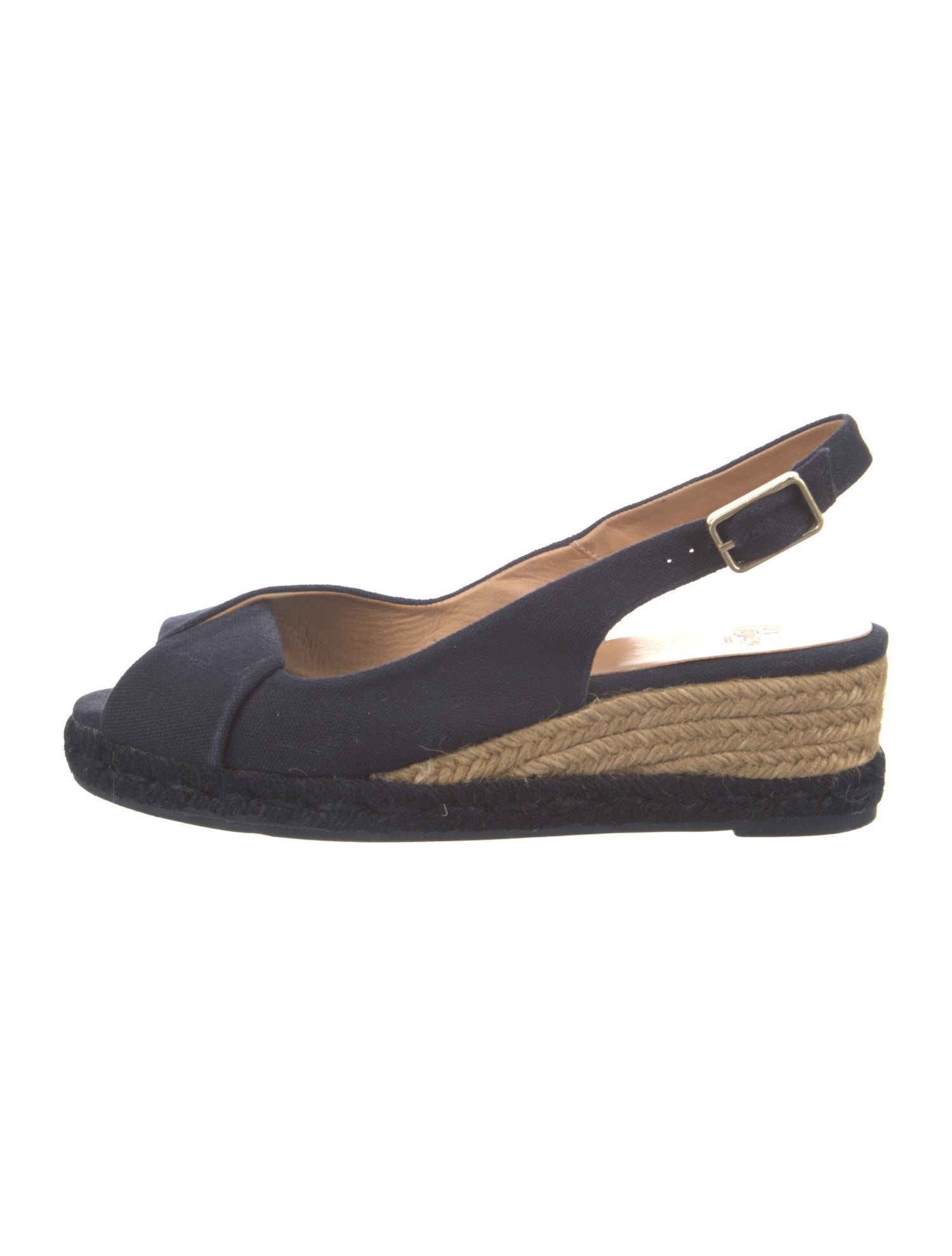 Castañer Canvas Slingback Sandals