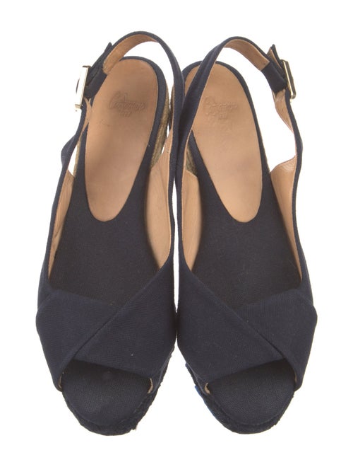 Castañer Canvas Slingback Sandals