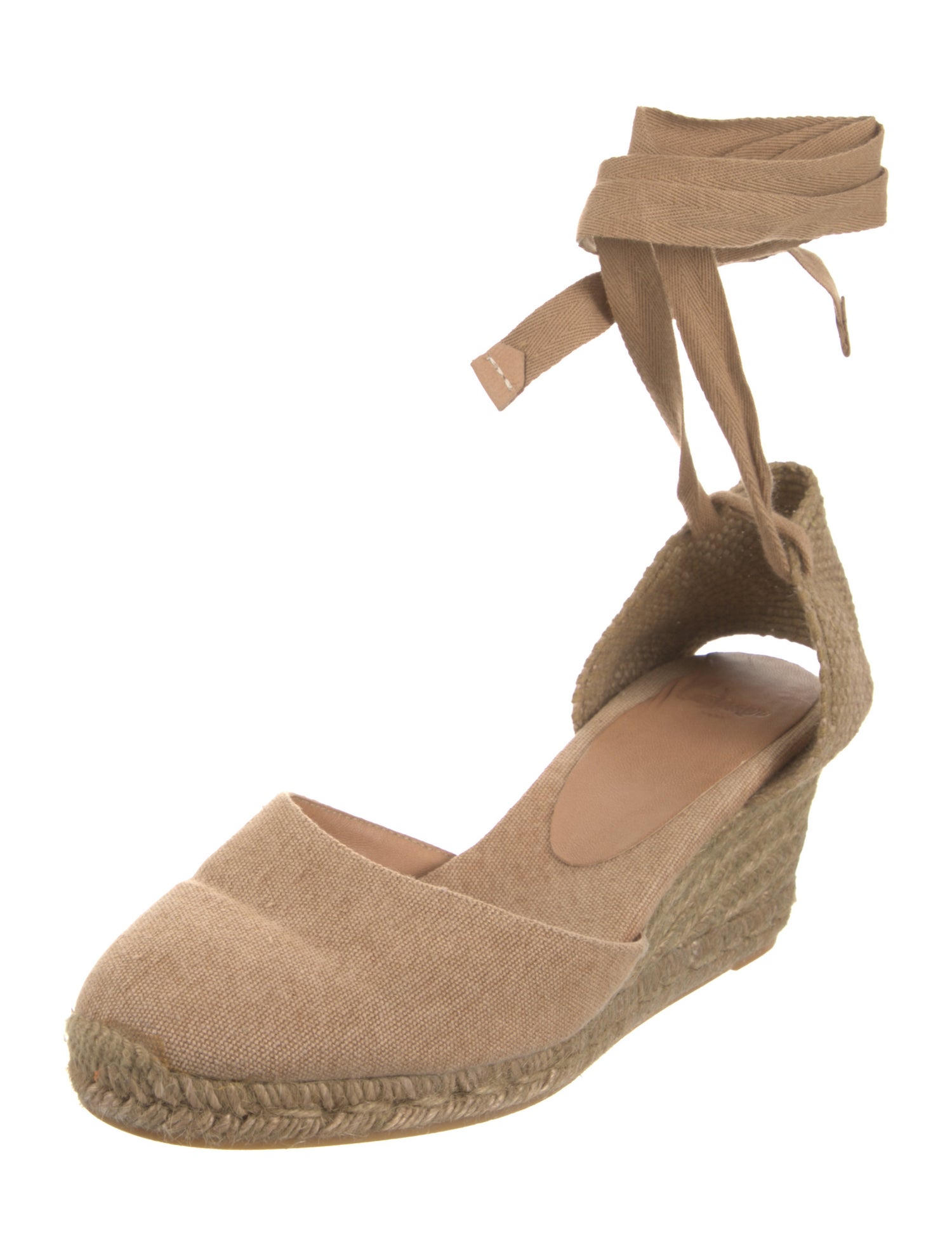 Castañer Canvas Braided Accents Espadrilles