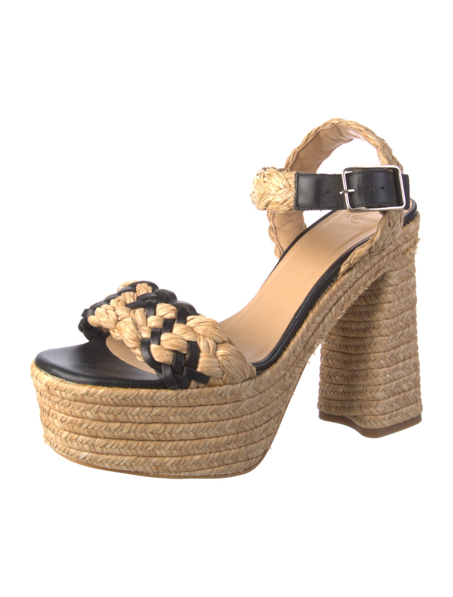 Castañer Jute Braided Accents Espadrilles