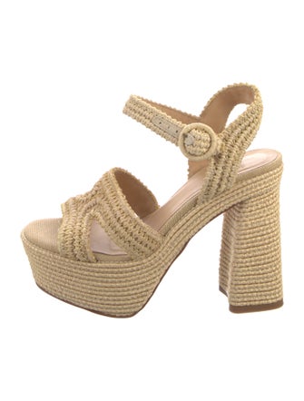 Castañer Straw Espadrilles