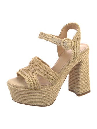 Castañer Straw Espadrilles