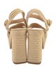 Castañer Straw Espadrilles