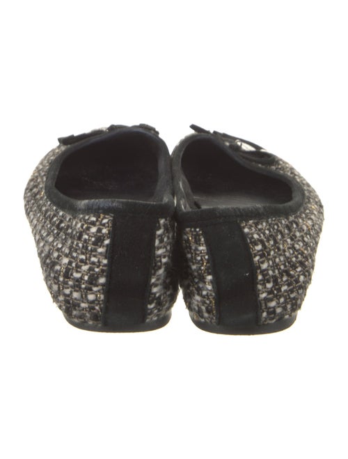 Castañer Tweed Tweed Pattern Ballet Flats
