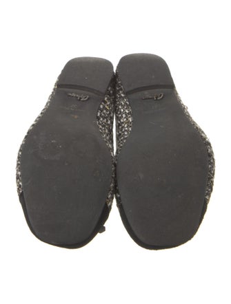 Castañer Tweed Tweed Pattern Ballet Flats