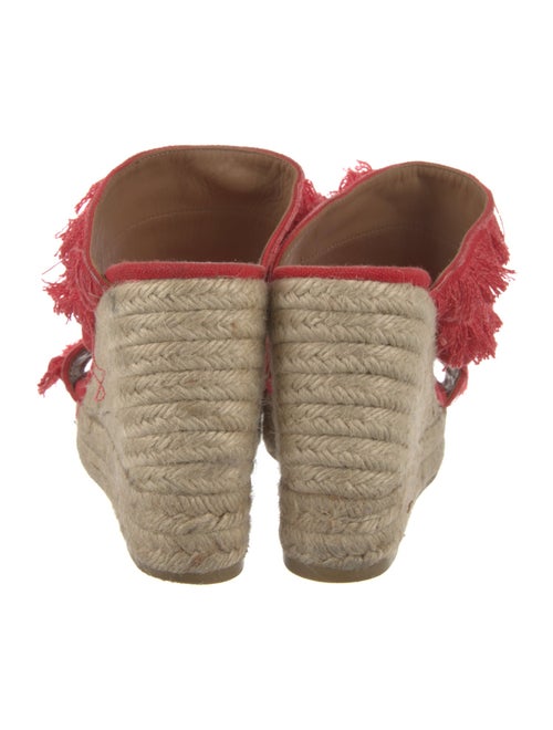 Castañer Canvas Fringe Trim Accent Espadrilles