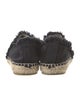 Castañer Canvas Raw-Edge Trim Espadrilles