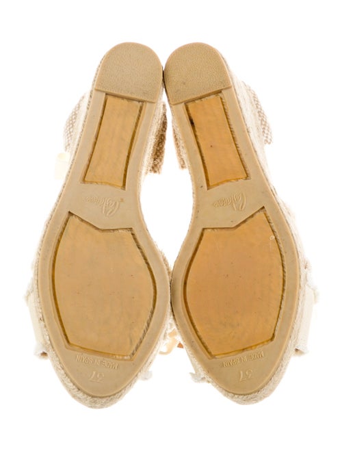 Castañer Canvas Raw-Edge Trim Espadrilles