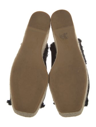 Castañer Canvas Raw-Edge Trim Espadrilles