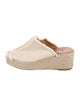 Castañer Canvas Raw-Edge Trim Espadrilles