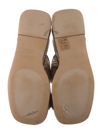 Castañer Patent Leather Slides