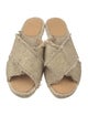 Castañer Canvas Raw-Edge Trim Espadrilles