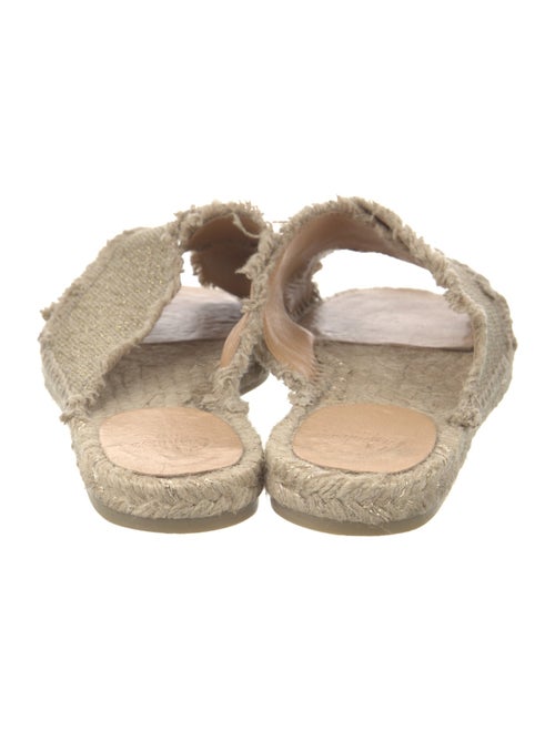 Castañer Canvas Raw-Edge Trim Espadrilles