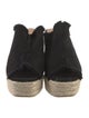 Castañer Canvas Raw-Edge Trim Espadrilles