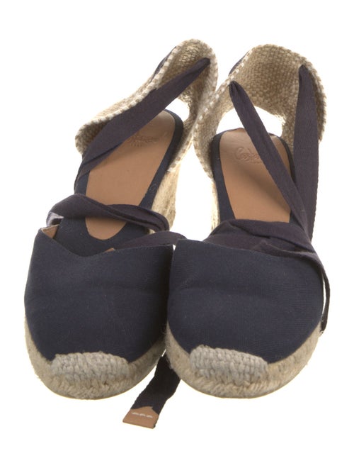 Castañer Canvas Braided Accents D'Orsay Pumps