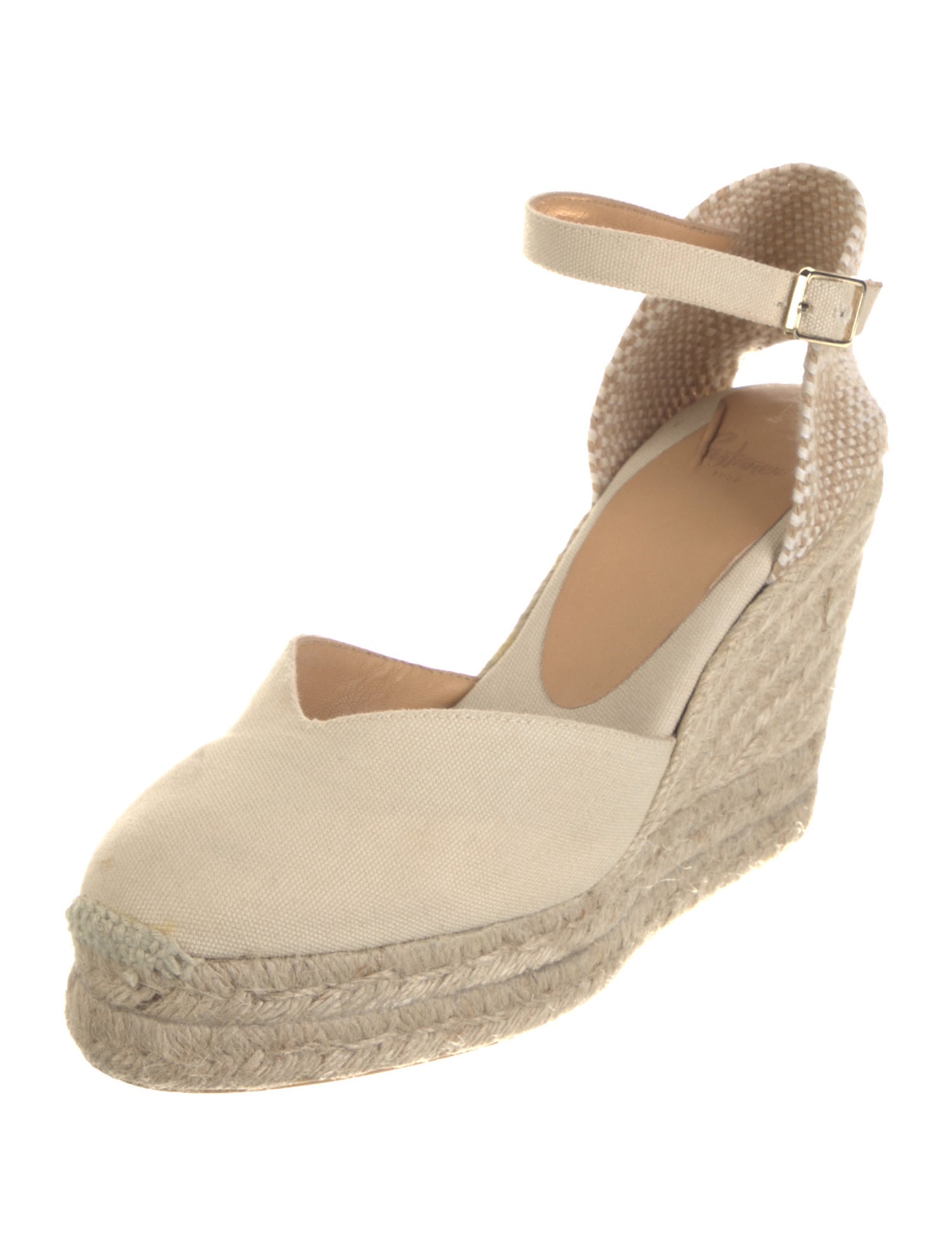 Castañer Canvas Slingback Pumps