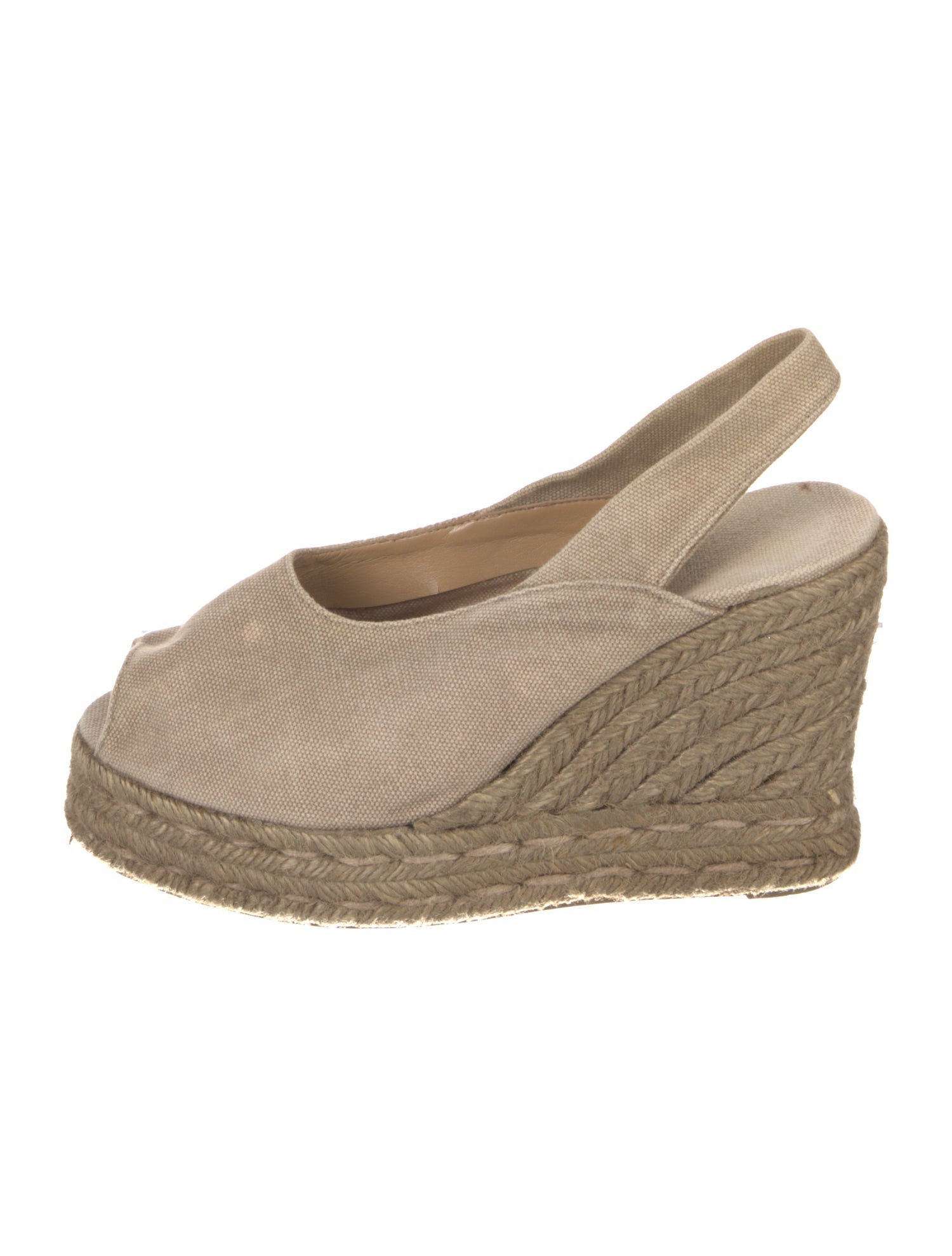 Castañer Canvas Slingback Pumps