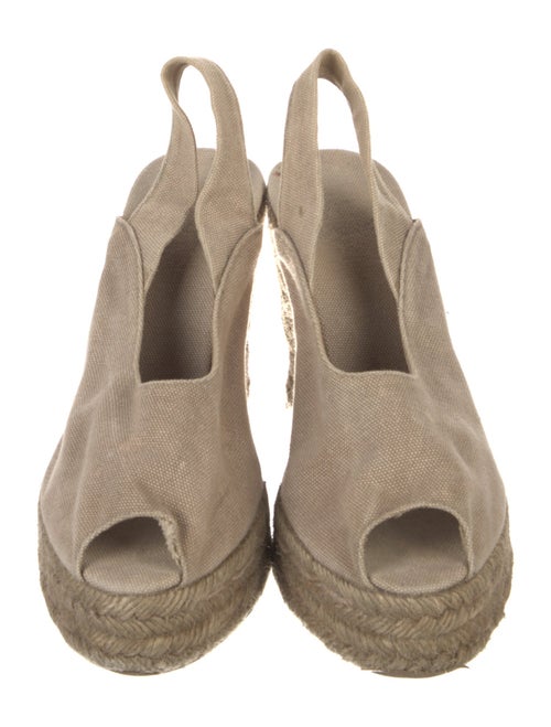 Castañer Canvas Slingback Pumps