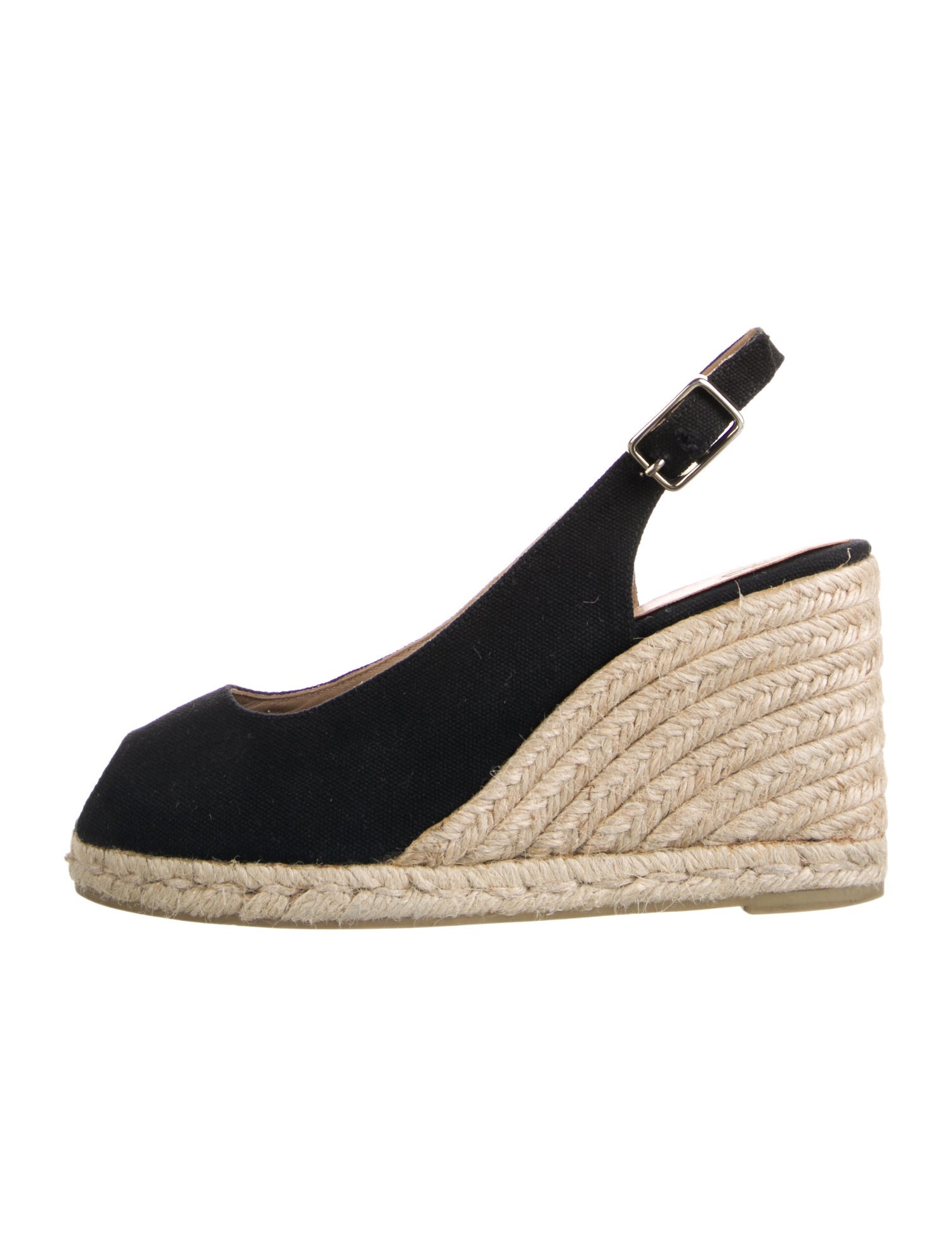 Castañer Canvas Slingback Pumps