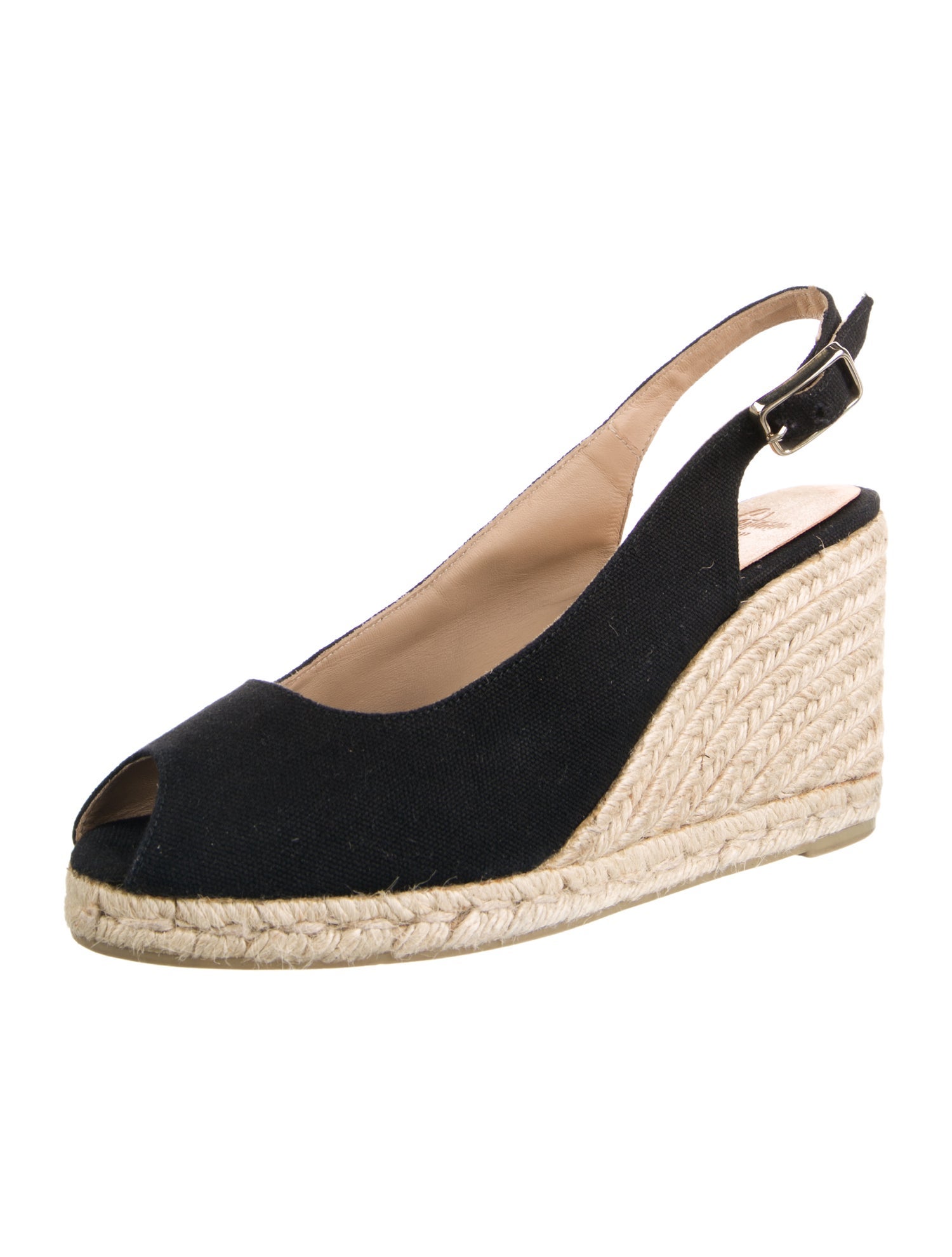 Castañer Canvas Slingback Pumps