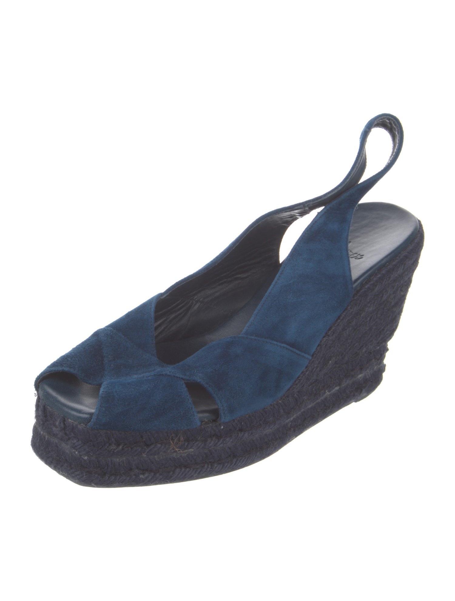 Castañer Suede Slingback Pumps