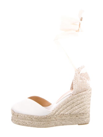 Castañer Canvas Glitter Accents Espadrilles