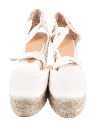 Castañer Canvas Glitter Accents Espadrilles