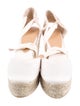 Castañer Canvas Glitter Accents Espadrilles