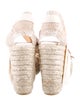 Castañer Canvas Glitter Accents Espadrilles