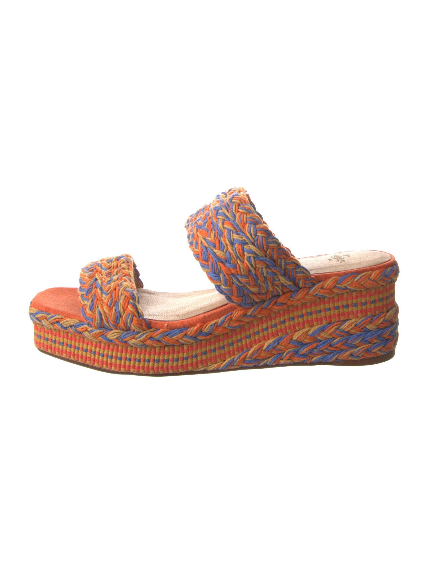 Castañer Printed Braided Accents Espadrilles