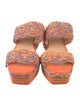 Castañer Printed Braided Accents Espadrilles