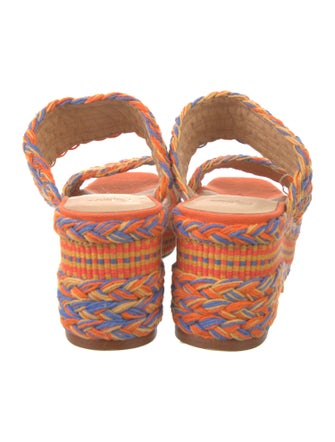 Castañer Printed Braided Accents Espadrilles