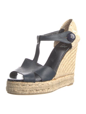 Castañer Canvas Colorblock Pattern Espadrilles