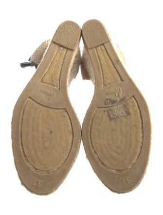 Castañer Canvas Colorblock Pattern Espadrilles