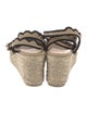 Castañer Canvas Scalloped Accent Espadrilles