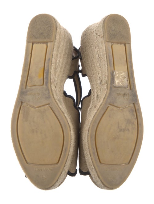 Castañer Canvas Scalloped Accent Espadrilles