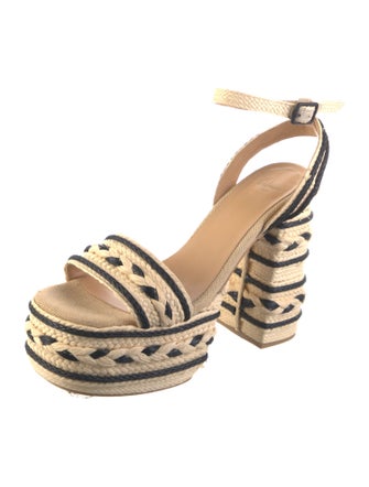 Castañer Raffia Patterned Espadrilles