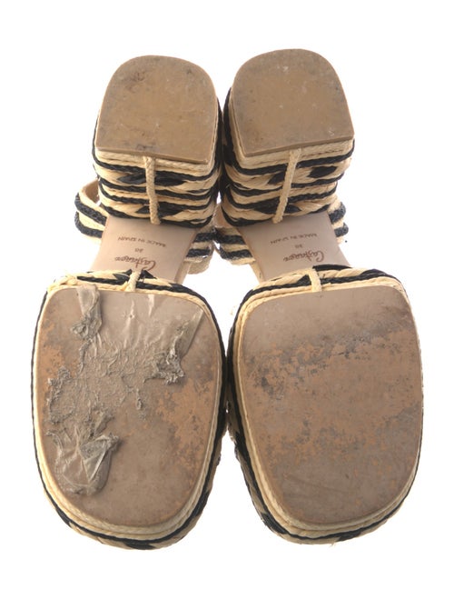 Castañer Raffia Patterned Espadrilles