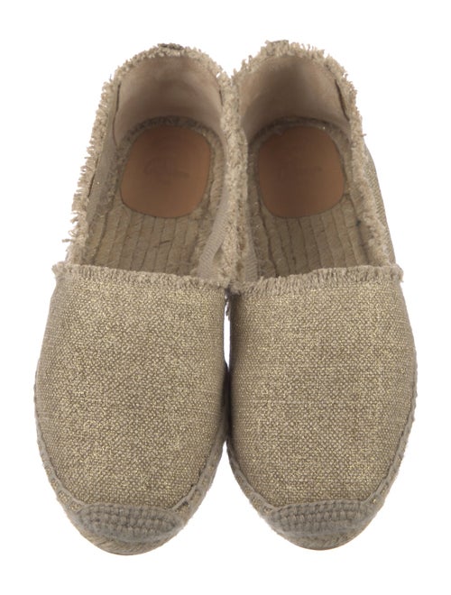 Castañer Canvas Raw-Edge Trim Espadrilles