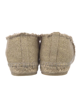 Castañer Canvas Raw-Edge Trim Espadrilles