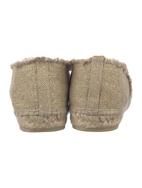 Castañer Canvas Raw-Edge Trim Espadrilles
