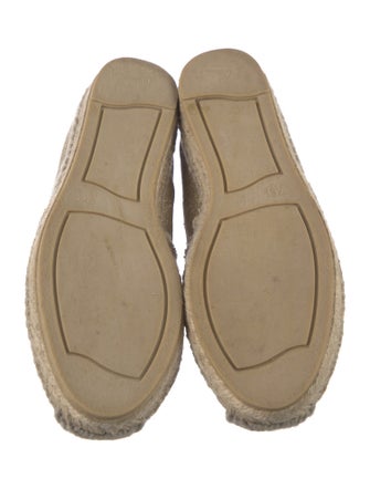 Castañer Canvas Raw-Edge Trim Espadrilles