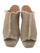 Castañer Canvas Raw-Edge Trim Espadrilles