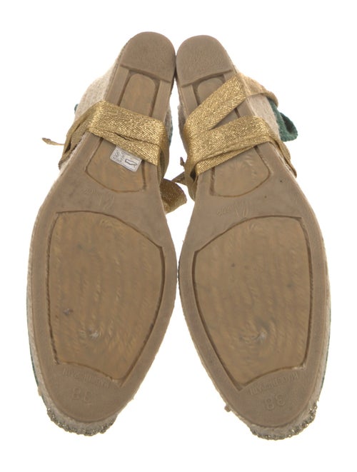 Castañer Canvas Printed D'Orsay Pumps