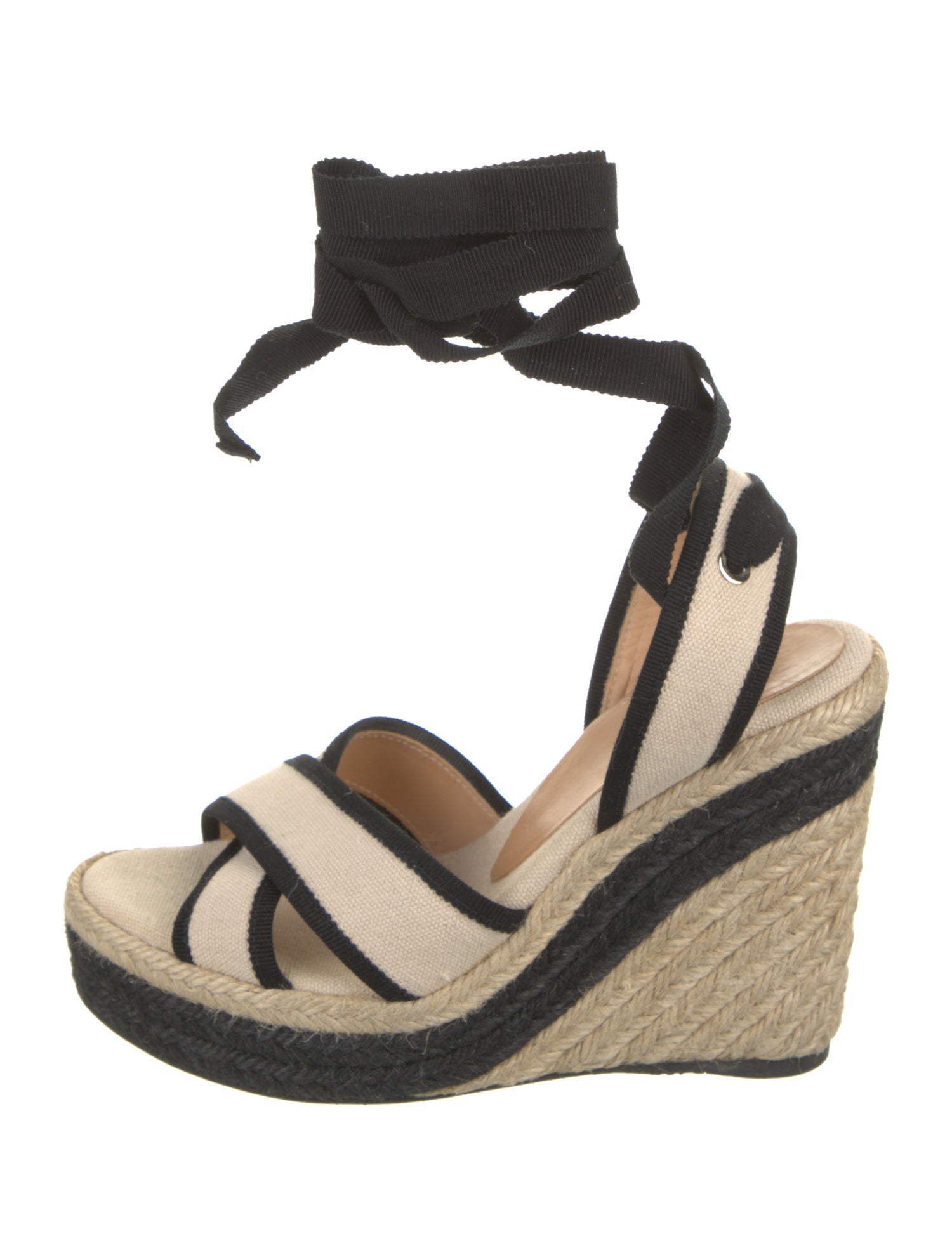 Castañer Colorblock Pattern Espadrilles